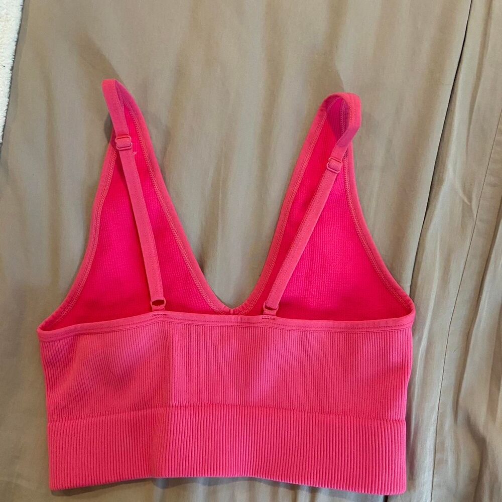 Garage Women's Pink Crop-top - Picture 4 of 5